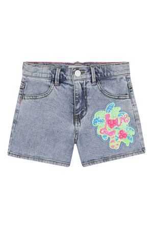 shorts denim con paillettes BILLIEBLUSH KIDS | U21884Z22